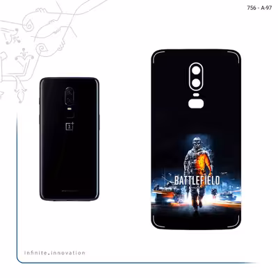 برچسب پوششی ماهوت مدل Battlefield Game Series مناسب برای گوشی موبایل وان پلاس 6