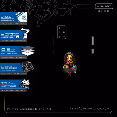 برچسب پوششی ماهوت مدل Painted Sculpture Digital Art-FullSkin مناسب برای گوشی موبایل سامسونگ Galaxy A71 5G