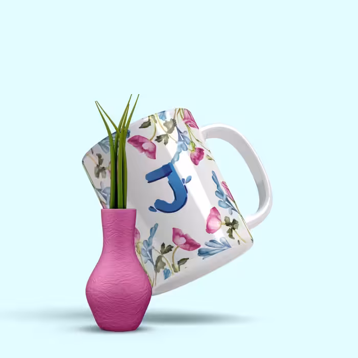 ماگ مدل حرف J