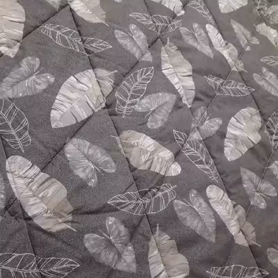 لحاف کرسی سندس مدل برگ کاغذی کد F402 سایز 350x350 سانتی متر