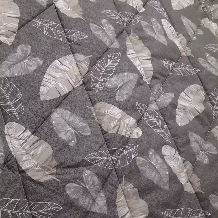 لحاف کرسی سندس مدل برگ کاغذی کد F402 سایز 350x350 سانتی متر