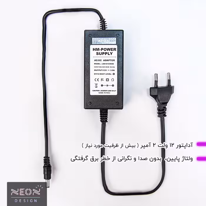 چراغ دیواری نئون دیزاین طرح Batman-BL_RD