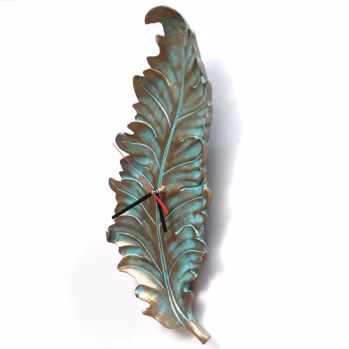 ساعت دیواری مدل برگ استوایی