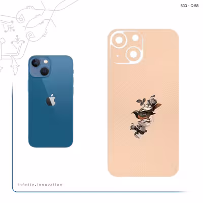 برچسب پوششی ماهوت مدل Collage of surreal Portrait of Women 2 مناسب برای گوشی موبایل اپل iPhone 13 Mini