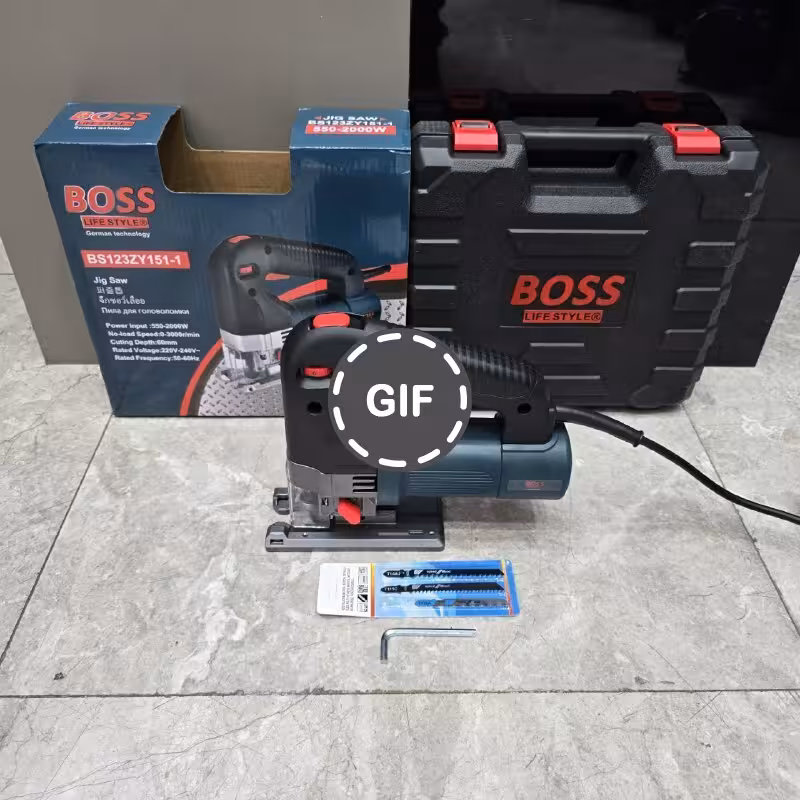 اره عمود بر گیربکسی کیف دار باس مدل BS123ZY151-1