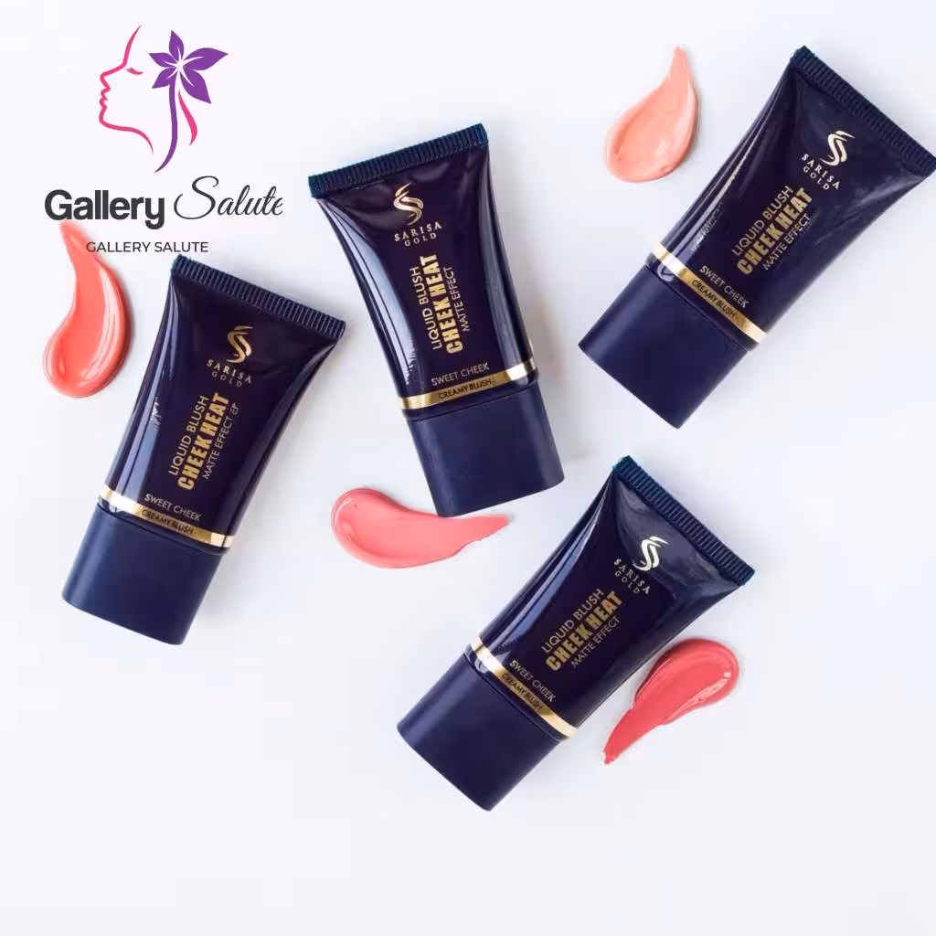 رژگونه مایع ساریسا گلد Liquid blush Sarisa Gold