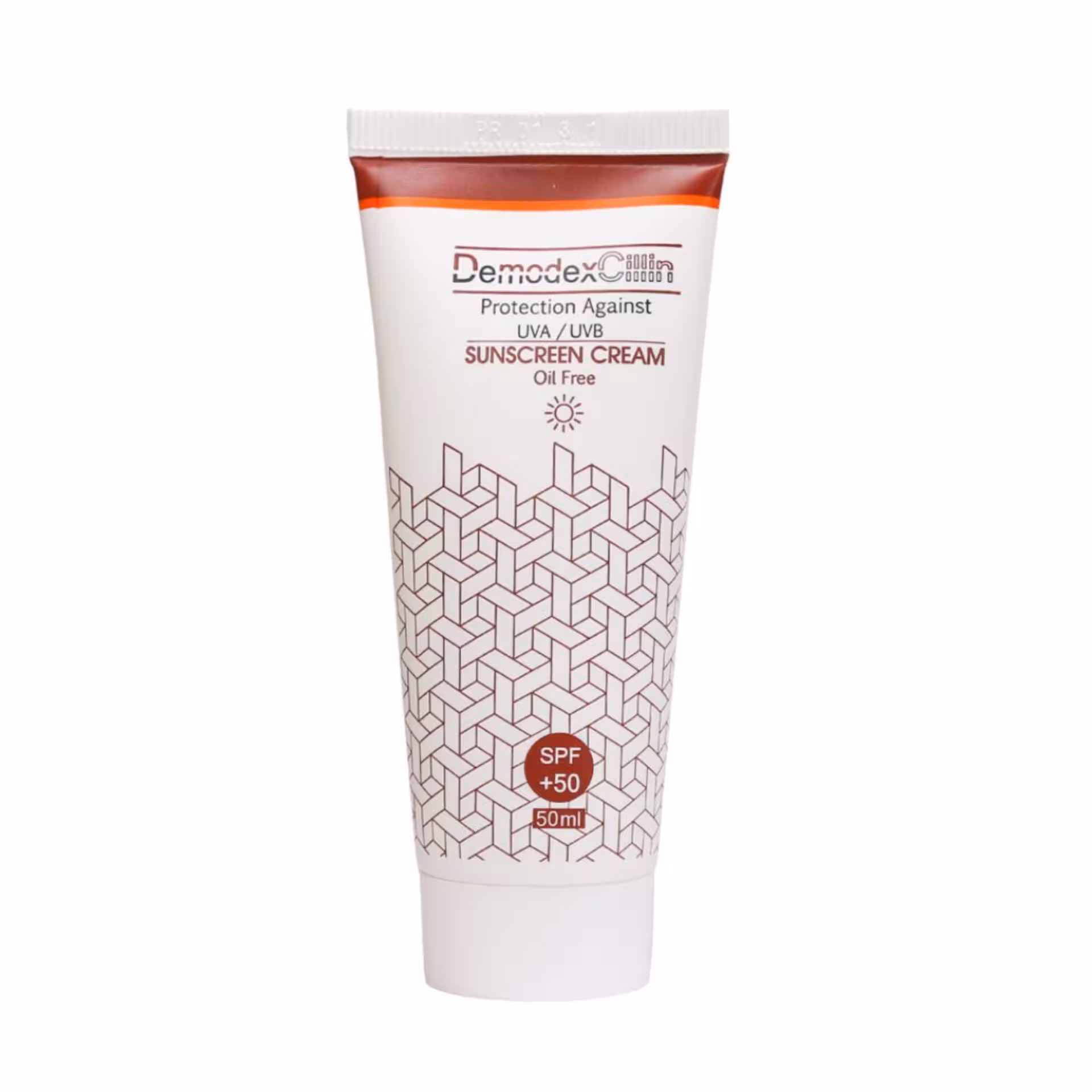 ضد آفتاب بی رنگ دمودکسیلین فاقد چربی 50ml