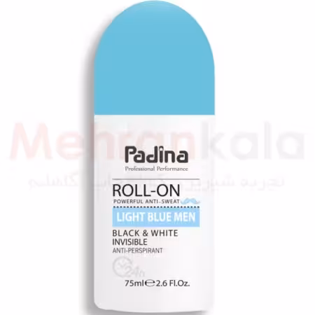 رول ضد تعریق مردانه پادینا مدل Light Blue حجم 75 میلی لیتر