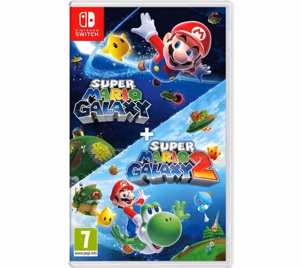 خرید دیسک بازی Super Mario Galaxy   Super Mario Galaxy 2 برای Nintendo Switch با بهترین قیمت