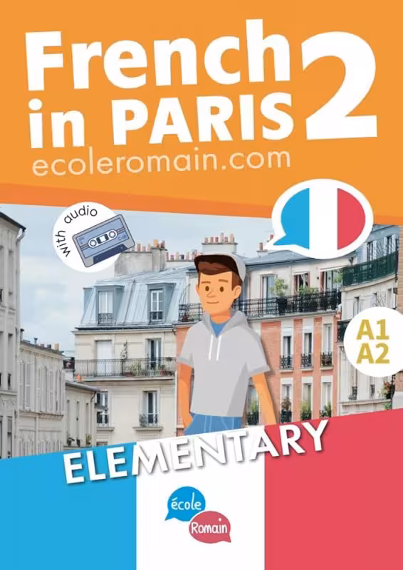 کتاب زبان فرانسوی فرنچ این پاریس French in Paris 2