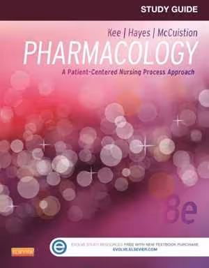 [PDF] دانلود کتاب Study Guide For Pharmacology - A Patient-Centered Nursing Process Approach, 8th ed, 2014