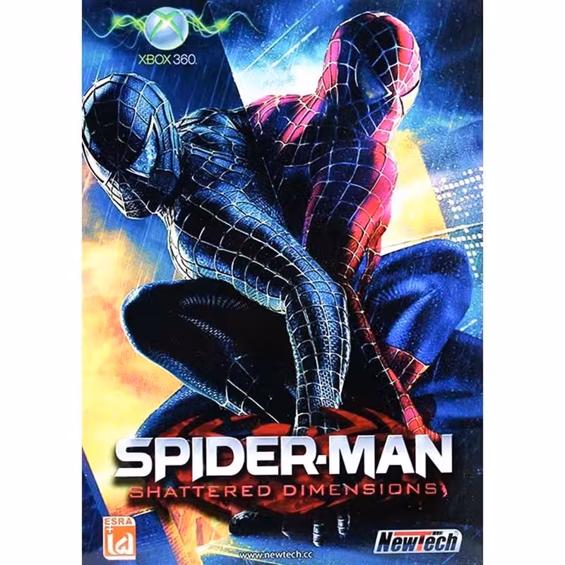بازی ایکس باکس SPIDERMAN SHATTERED DIMENSIONS XBOX 360