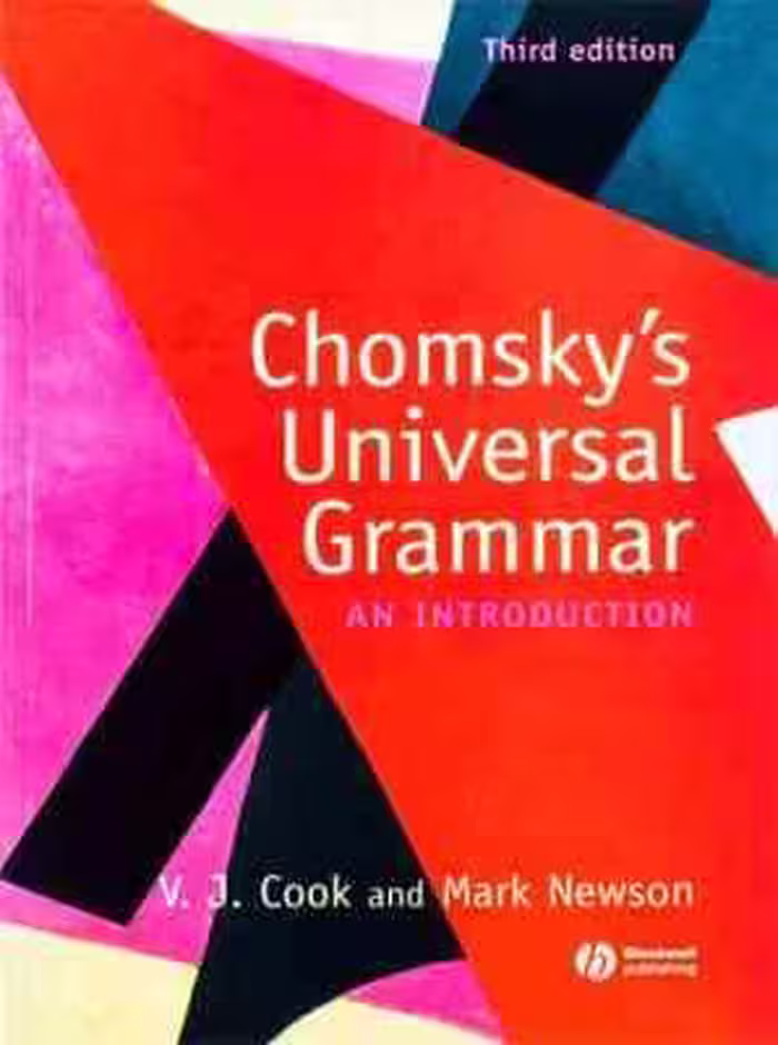 chomsky”s universal grammar an interoduction کد 9009