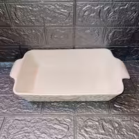 تابه مرغ مستطیل سرامیکی مدل ورساچ بزرگ