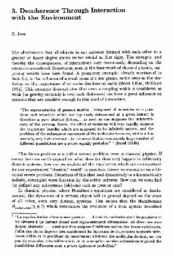 خرید و دانلود نسخه کامل کتاب Decoherence through interaction with the environment