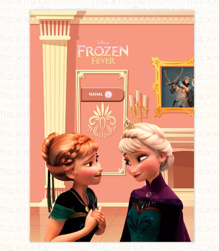 دفتر 40 برگ سیمی کارتونی کد 3411.طرح 1 دخترانه