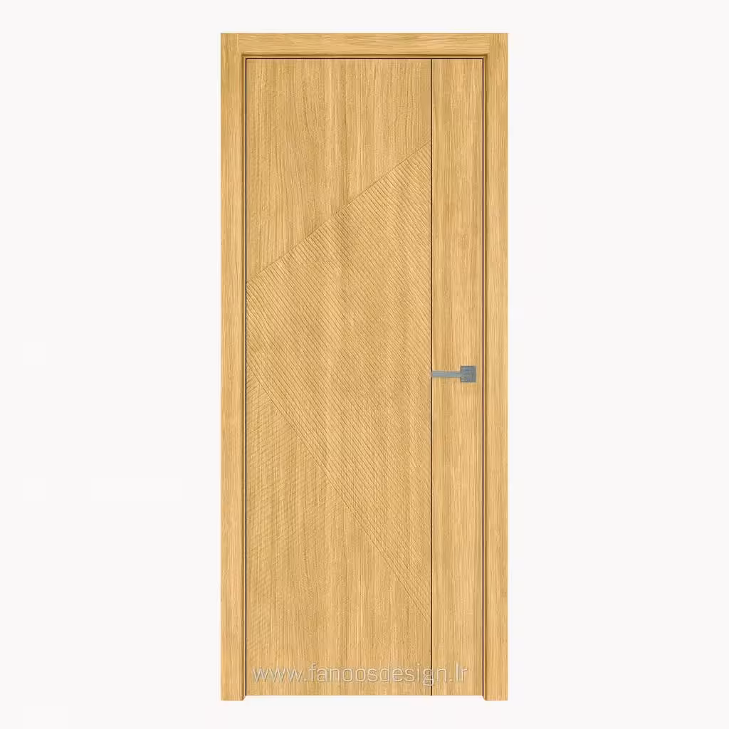 درب مینیمال با روکش چوب طبیعی کد 30329