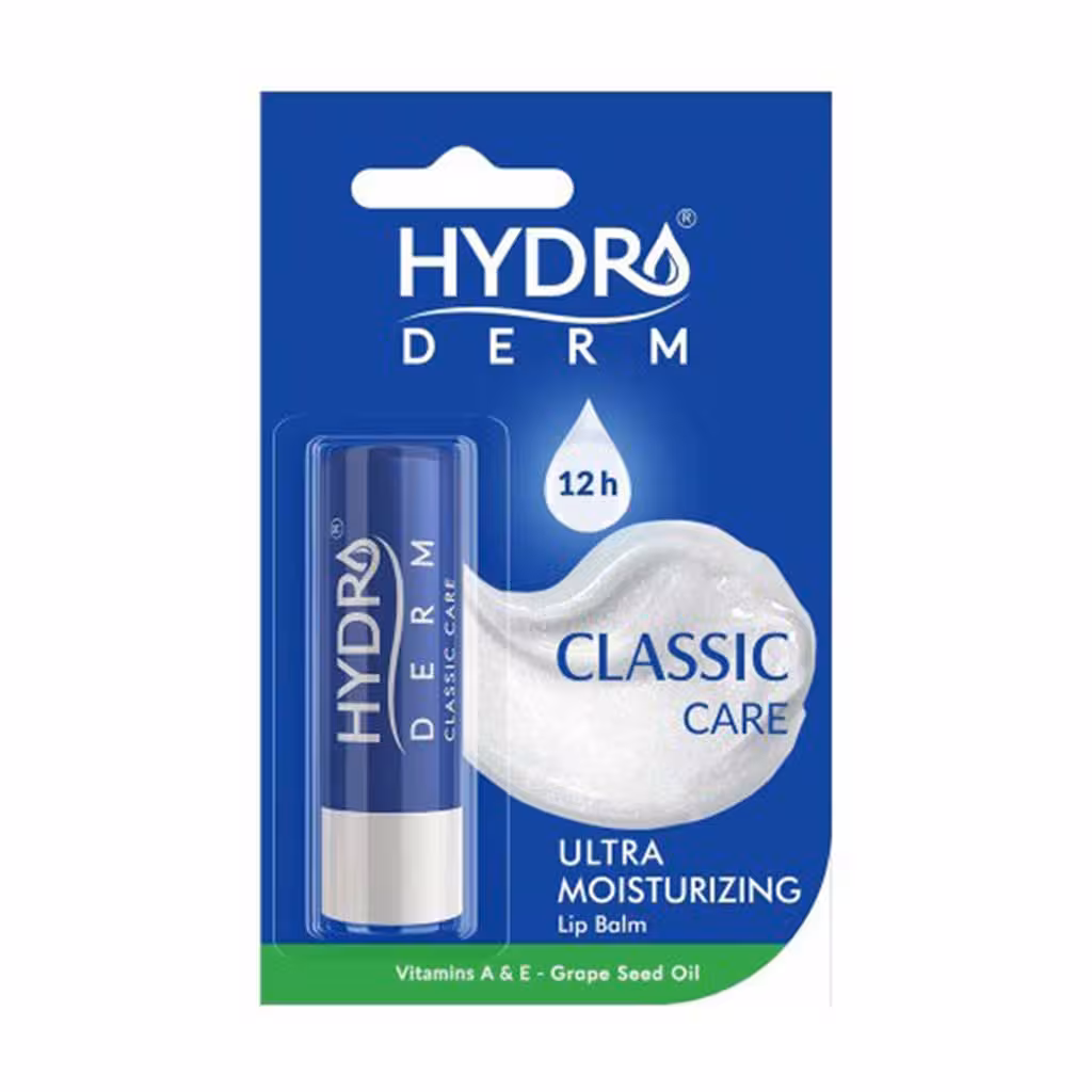 بالم لب مرطوب‌کننده هیدرودرم مدل کلاسیک کر | Hydroderm intensive moisturizing lip balm
