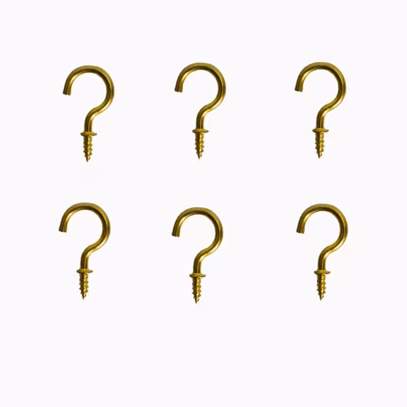 قلاب پیچ مدل L12 بسته 6 عددی