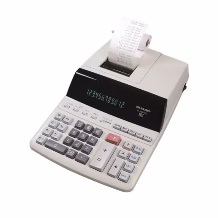 ماشین حساب رومیزی شارپ مدل EL-2607P