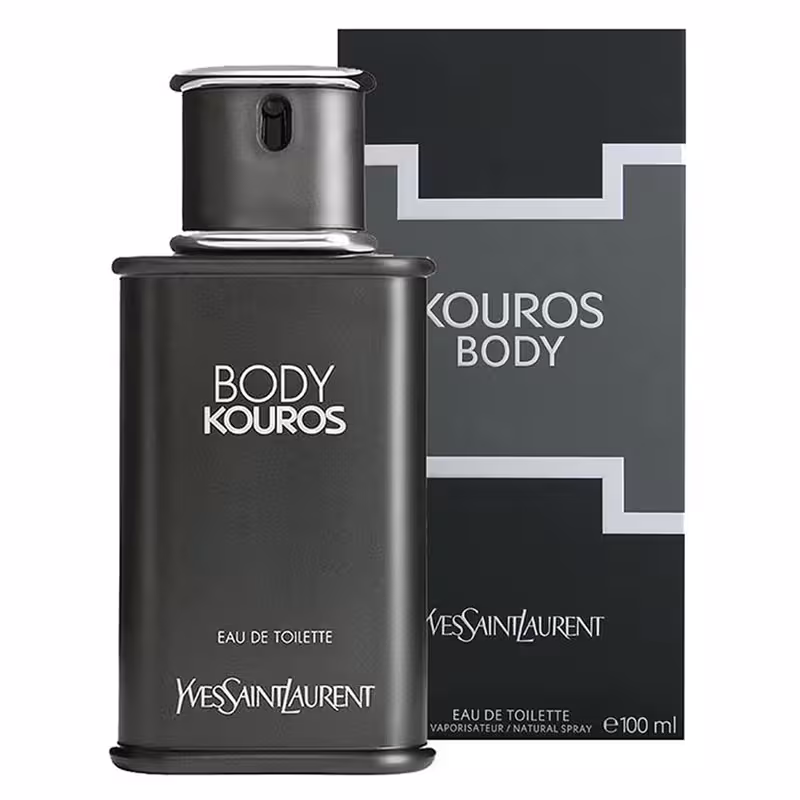 عطر و ادکلن مردانه ایو سن لورن بادی کوروس ادوتویلت YVES SAINT LAURENT (YSL) BODY KOUROS EDT FOR MEN