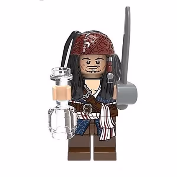 ساختنی آدمک فله مدل Jack Sparrow کد 611