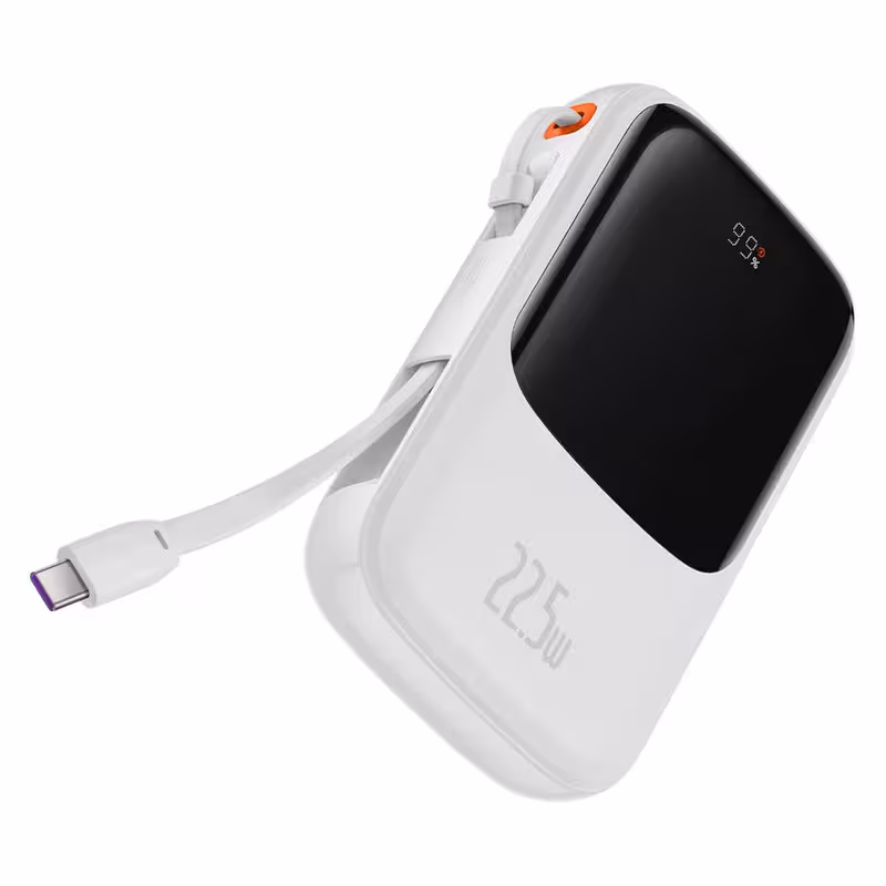 پاوربانک باسئوس مدل Qpow Pro ظرفیت 10000 میلی آمپر ساعت | کالا مکس