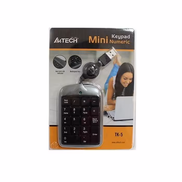 صفحه کلید عددی ای فورتک مدل تی کی 5