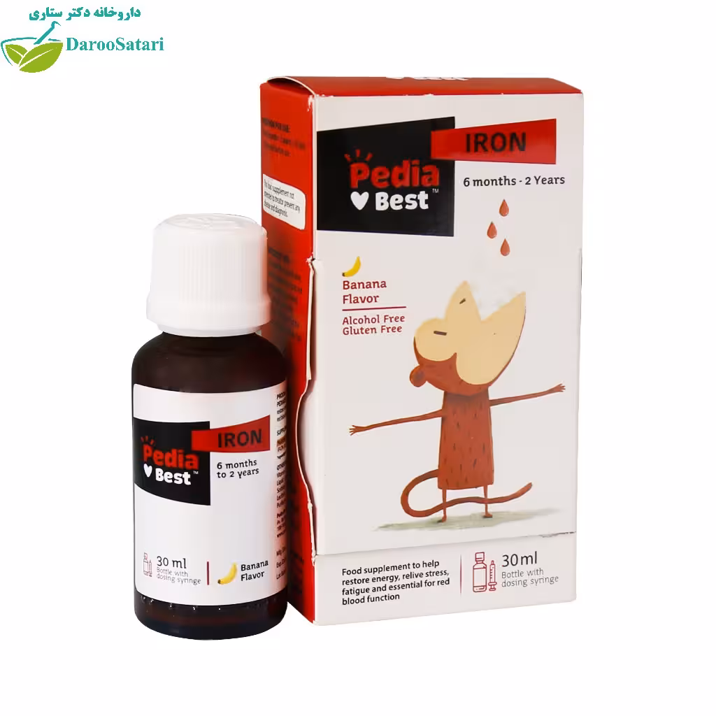 قطره آهن پدیابست توت فرنگی