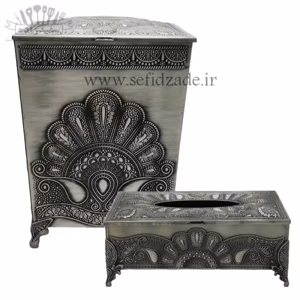 سطل و جادستمال سلینا مدل طاووسی پیوتر 1510