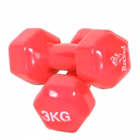 دمبل مدل 03.dl وزن 3 کیلوگرم بسته 2 عددی