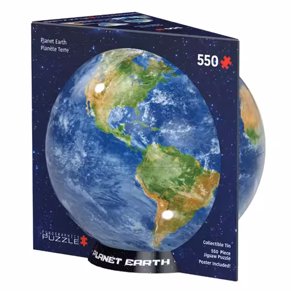 پازل 550 تکه یوروگرافیکس Eurographics طرح کره زمین