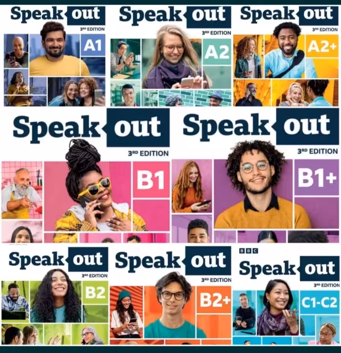 مجموعه 8 جلدی اسپیک اوت | کتاب انگلیسی Speakout pack 3rd Edition (اورجینال)