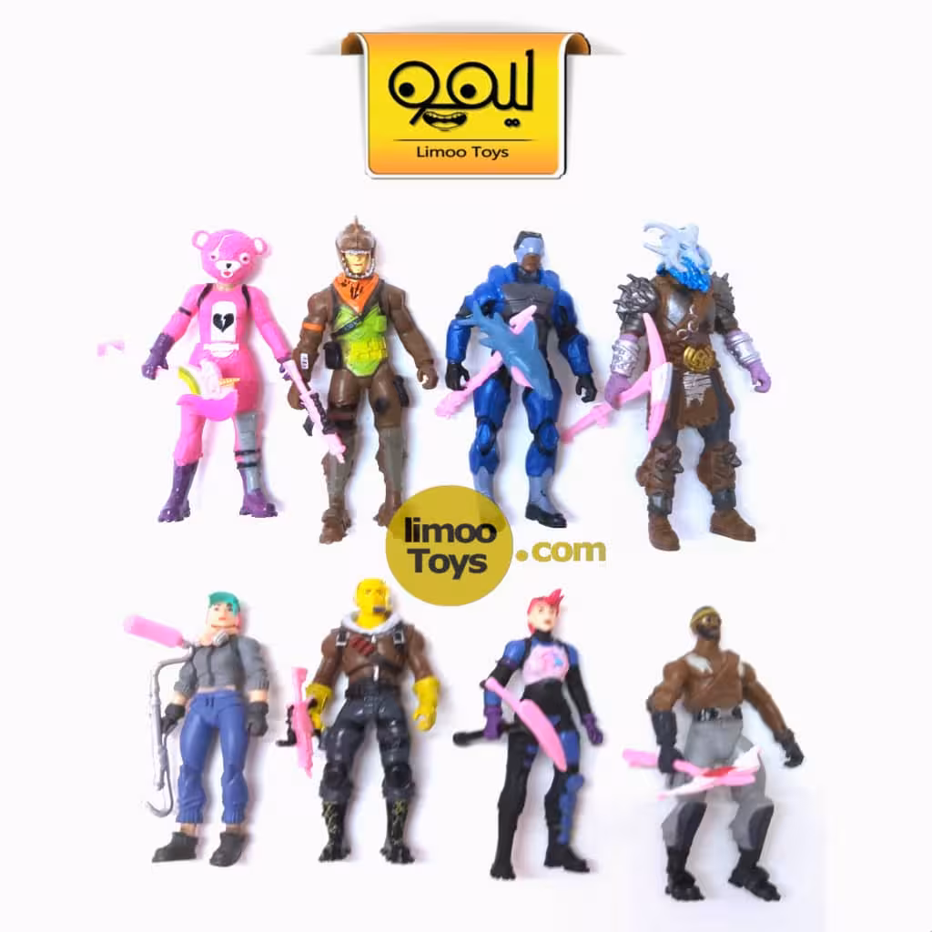 مجموعه فیگور فورتنایت Fortnite بدون مفصل