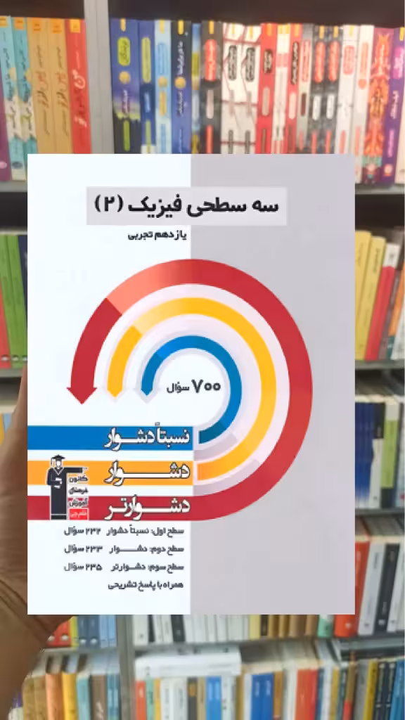 سه سطحی فیزیک یازدهم تجربی قلم چی