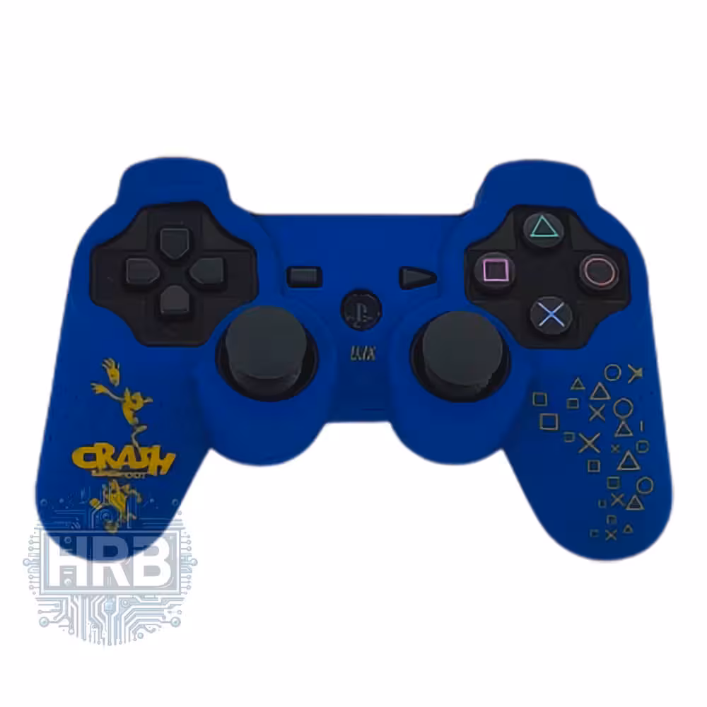 روکش دسته ژله ای PS2/PS3 طرح Crash Bandicoot