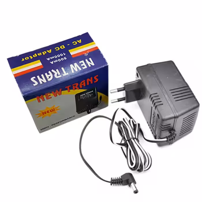 آداپتور ترانسی 6 ولت 1 آمپر دیواری 6V1A