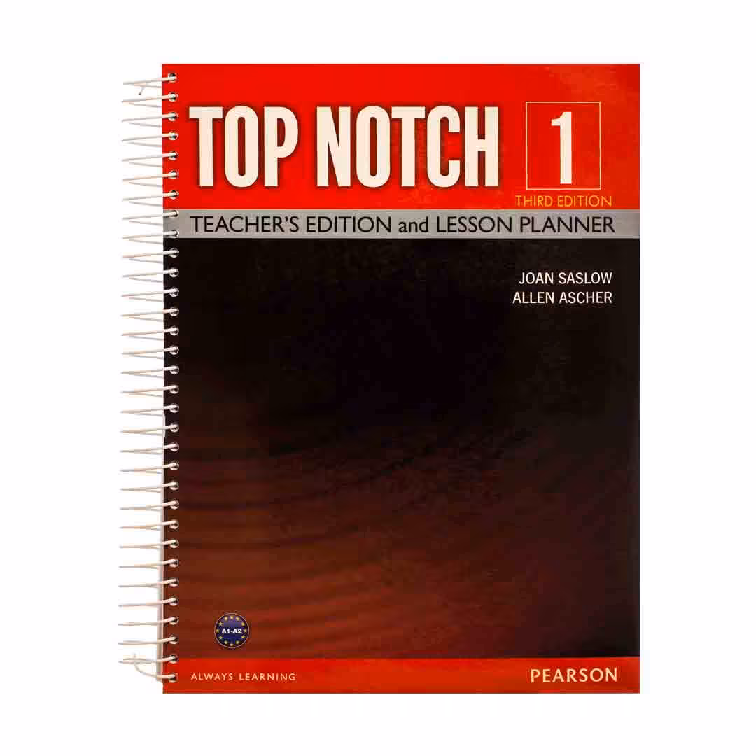 کتاب معلم تاپ ناچ یک ویرایش سوم Top Notch 1 3rd Edition Teacher's Book