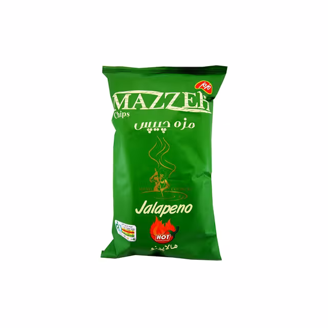 مزه چیپس هالوپینو مزمز 65 گرمی