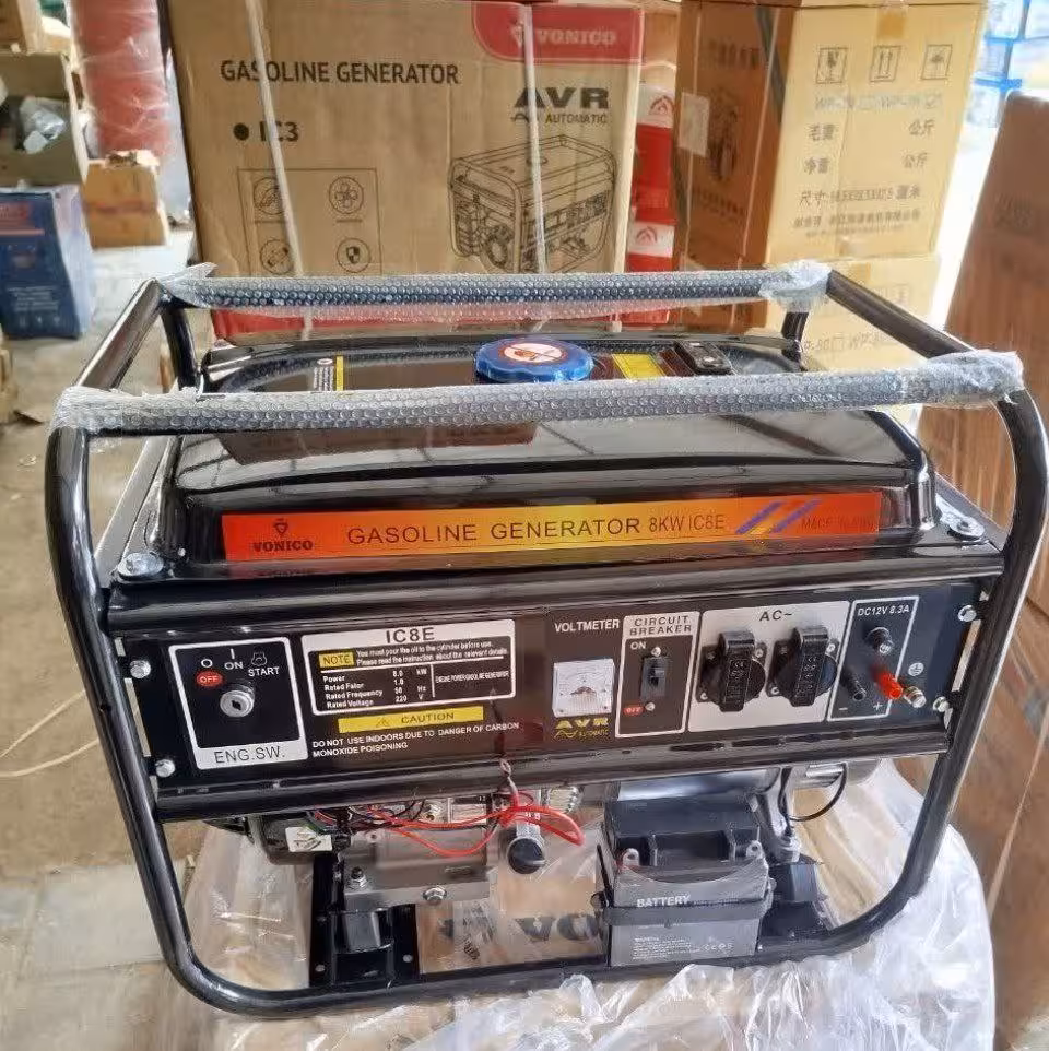 موتور برق 8 کیلووات استارتی تمام مس وونیکو مدل IC8E