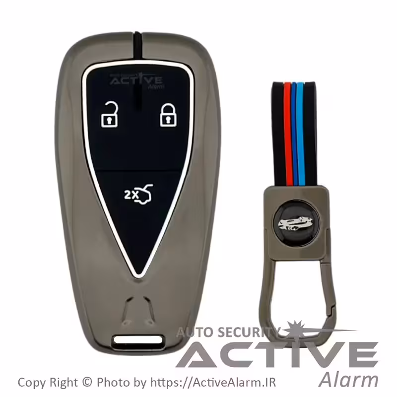 قیمت کاور فلزی سیلیکونی ریموت فابریک چانگان CS55 (سه دکمه)