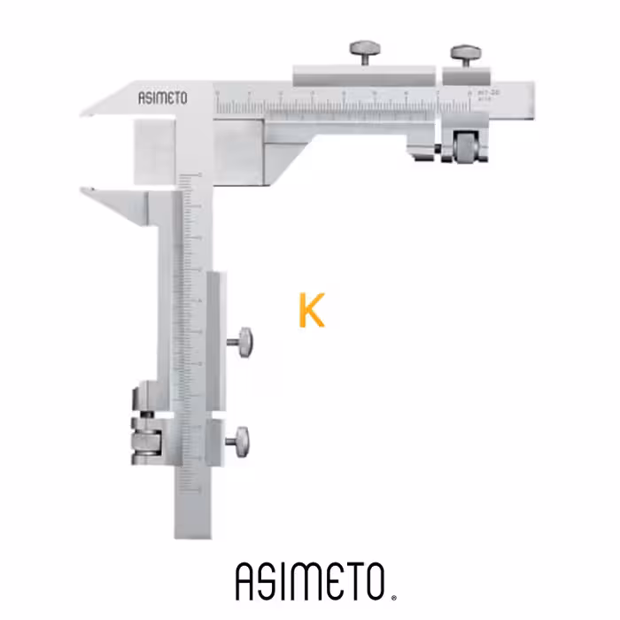 کولیس چرخ دنده ورنیه سری 330 آسیمتو