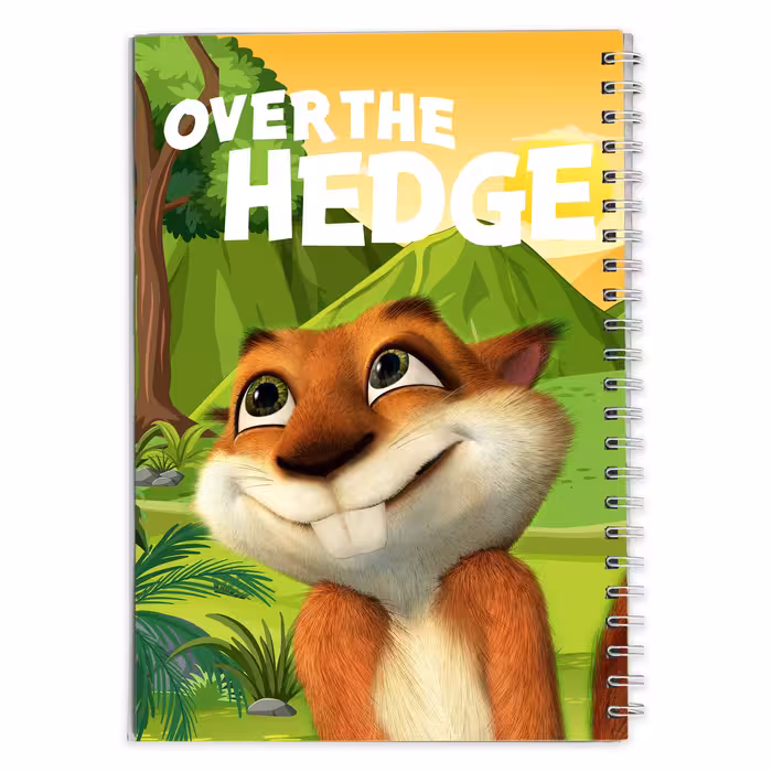 دفتر مشق کارتون آنسوی پرچین