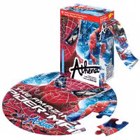 پازل دایره ای 20 تکه آتنا طرح مرد عنکبوتیAtena