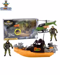 ست نظامی قایق جنگی