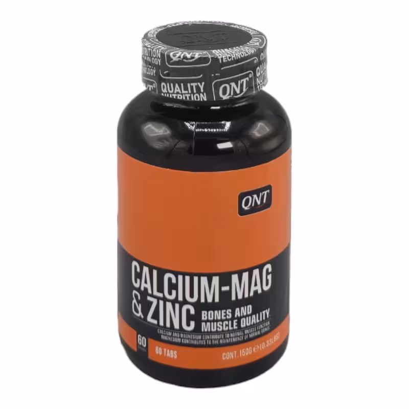 قرص کلسیم منیزیم و زینک کیو ان تی 60 عدد