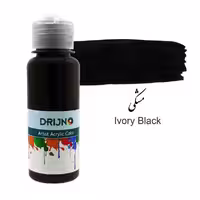 رنگ اکریلیک دریژنو مشکی مدل ARTIST حجم 120 میلی لیتر