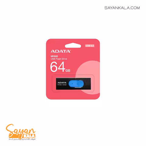 فلش مموری ای دیتا مدل Flash Memory ADATA UV320 64GB
