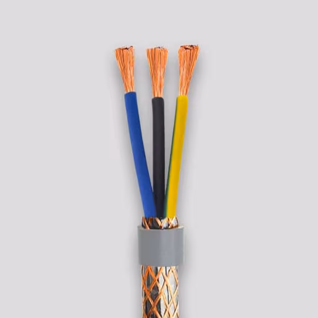 کابل افشان شیلددار 3 در 1.5 مس