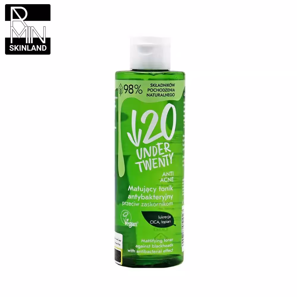 تونر مات کننده و آنتی اکنه آندر تونتی حجم 200ml